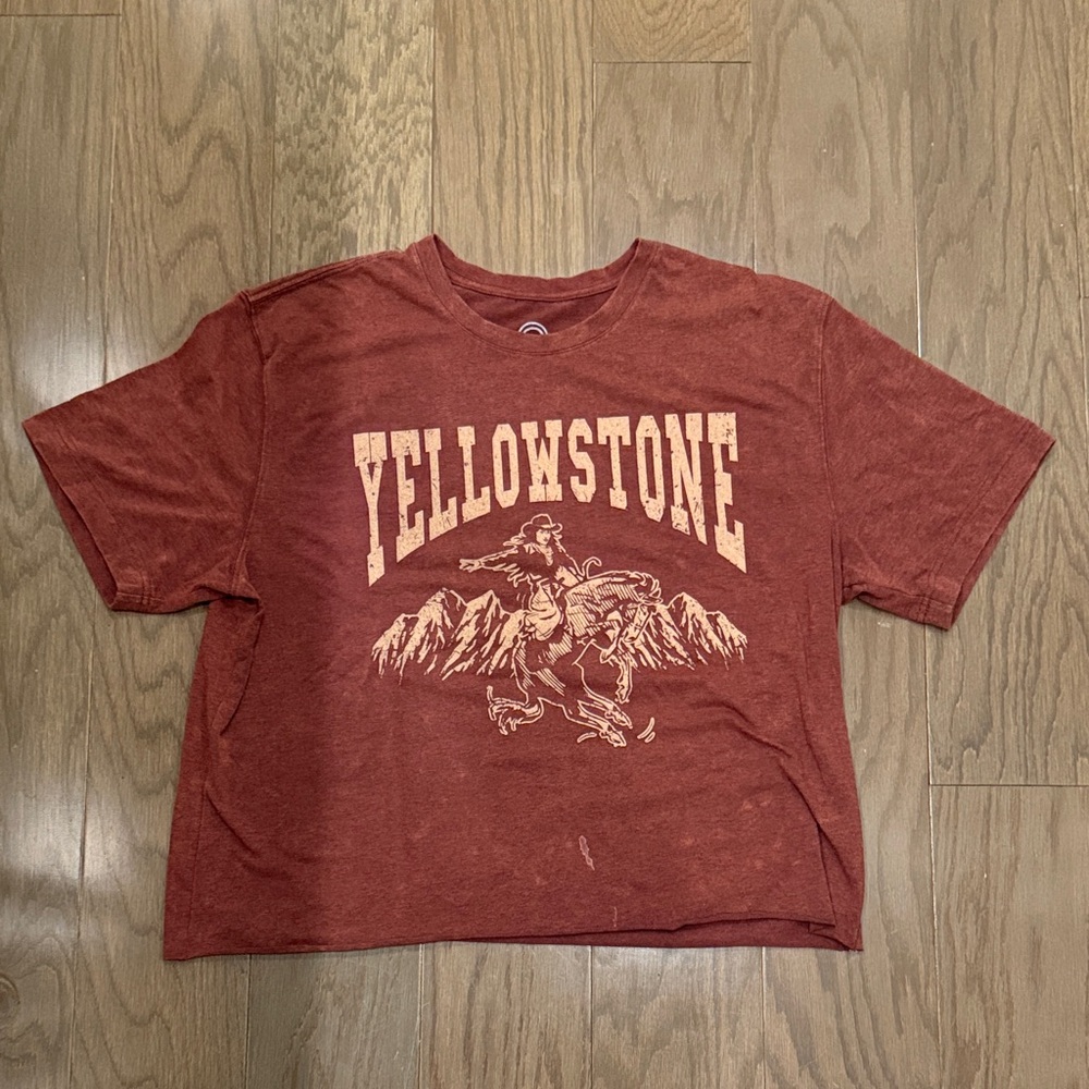 Yellowstone Graphic Tee - Rust